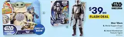 BIG W Star Wars Movie Huggin Grogu or Movie Mandolorian Feature Figure offer
