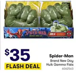 BIG W Spider-Man Brand New Day Hulk Gamma Fists offer