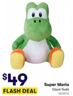 BIG W Super Mario Giant Yoshi offer