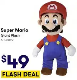 BIG W Super Mario Giant Plush offer