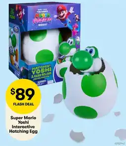 BIG W Super Mario Yoshi Interactive Hatching Egg offer