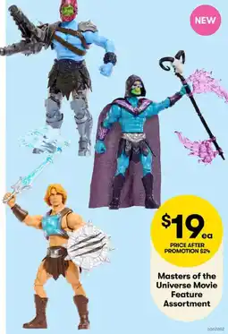 BIG W Masters of the Universe Movie Feature Assortment offer