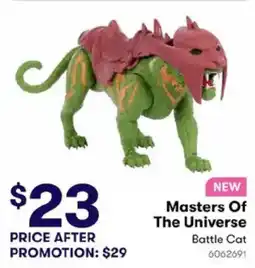 BIG W Masters Of The Universe Battle Cat offer