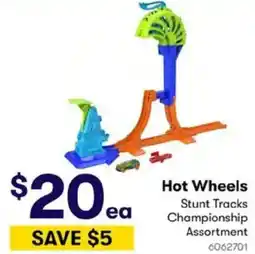 BIG W Hot Wheels Stunt Tracks Championship offer