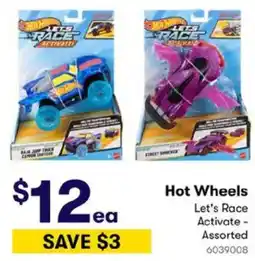 BIG W Hot Wheels Let's Race Activate offer
