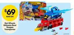 BIG W Hot Wheels Ultimate Dual Dragon Transporter offer