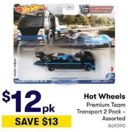 BIG W Hot Wheels Premium Team Transport offer