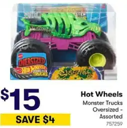BIG W Hot Wheels Monster Trucks Oversized offer