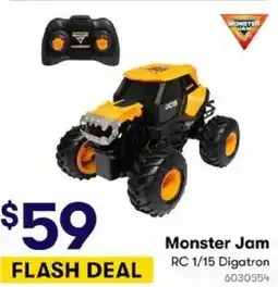 BIG W Monster Jam RC 1/15 Digatron offer