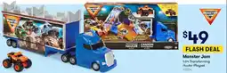 BIG W Monster Jam 1:64 Transforming Hauler Playset offer