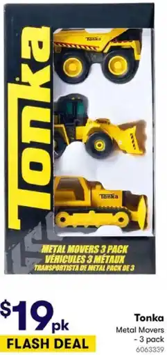 BIG W Tonka Metal Movers offer