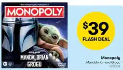 BIG W Monopoly Mandalorian and Grogu offer