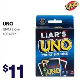 BIG W UNO Liars offer