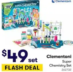 BIG W Clementoni Super Chemistry Set offer