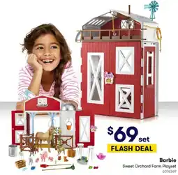 BIG W Barbie Sweet Orchard Farm Playset offer