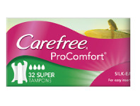Carefree ProComfort Tampons Super 32 Pack