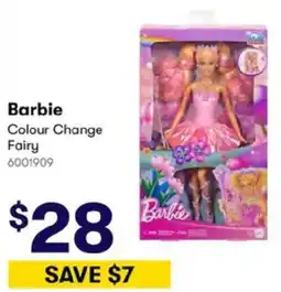 BIG W Barbie Colour Change Fairy offer