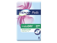 ePharmacy Tena Pad InstaDry Standard Length 8 Pack offer