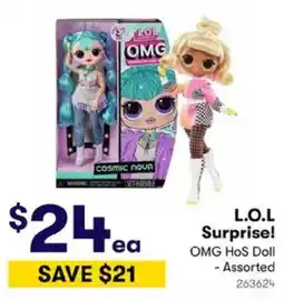 BIG W L.O.L Surprise! OMG HOS Doll offer