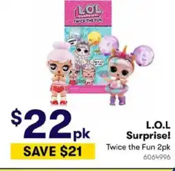 BIG W L.O.L Surprise! Twice the Fun offer