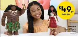 BIG W Moana Maui & Moana offer