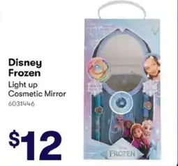 BIG W Disney Frozen Light up Cosmetic Mirror offer