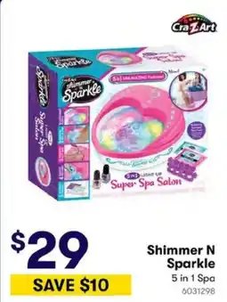 BIG W Shimmer N Sparkle 5 in 1 Spa offer