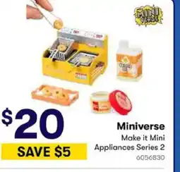 BIG W Miniverse Make it Mini Appliances Series 2 offer