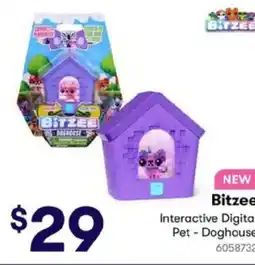 BIG W BITZEE Interactive Digital Pet - Doghouse offer