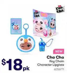 BIG W Cha Cha Key Chain Character Lipgloss offer