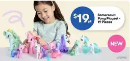 BIG W Somersault Pony Playset offer