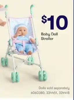 BIG W Dolls sold separately offer