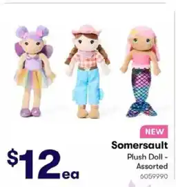 BIG W Somersault Plush Doll offer