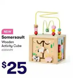 BIG W Somersault Wooden Activity Cube offer