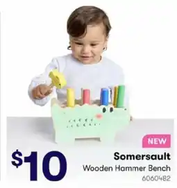 BIG W Somersault Wooden Hammer Bench offer