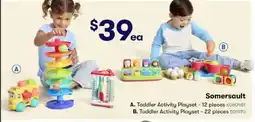 BIG W Somersault A. Toddler Activity Playset or Toddler Activity Playset offer