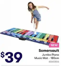 BIG W Somersault Jumbo Piano Music Mat offer