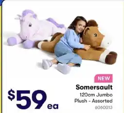 BIG W Somersault Jumbo Plush offer