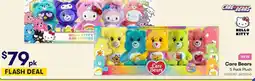 BIG W CARE BEARS 5 Pack Plush offer