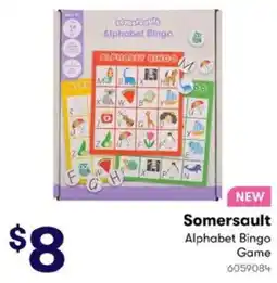 BIG W Somersault Alphabet Bingo Game offer