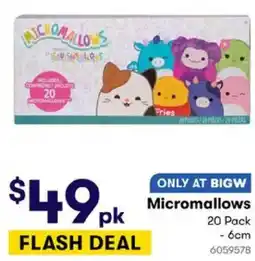 BIG W Micromallows offer