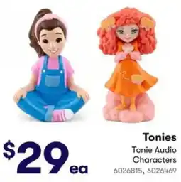 BIG W Tonies Tonie Audio Characters offer