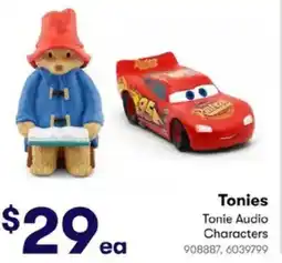 BIG W Tonies Tonie Audio Characters offer