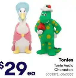 BIG W Tonies Tonie Audio Characters offer