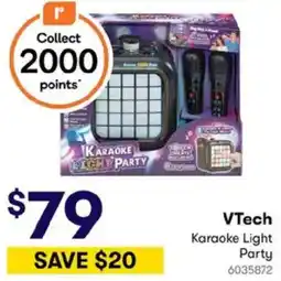 BIG W VTech Karaoke Light Party offer