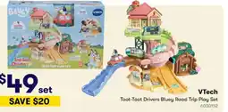 BIG W VTech Toot-Toot Drivers Bluey Road Trip Play Set offer