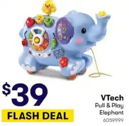 BIG W VTech Pull & Play Elephant offer