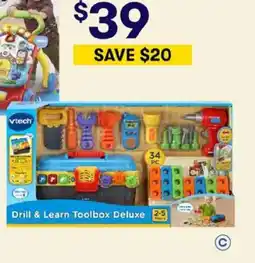 BIG W Drill & Learn Toolbox Deluxe offer