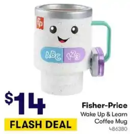 BIG W Fisher-Price Wake Up & Learn Coffee Mug offer
