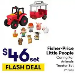 BIG W Fisher-Price Little People Caring For Animals Tractor Set offer